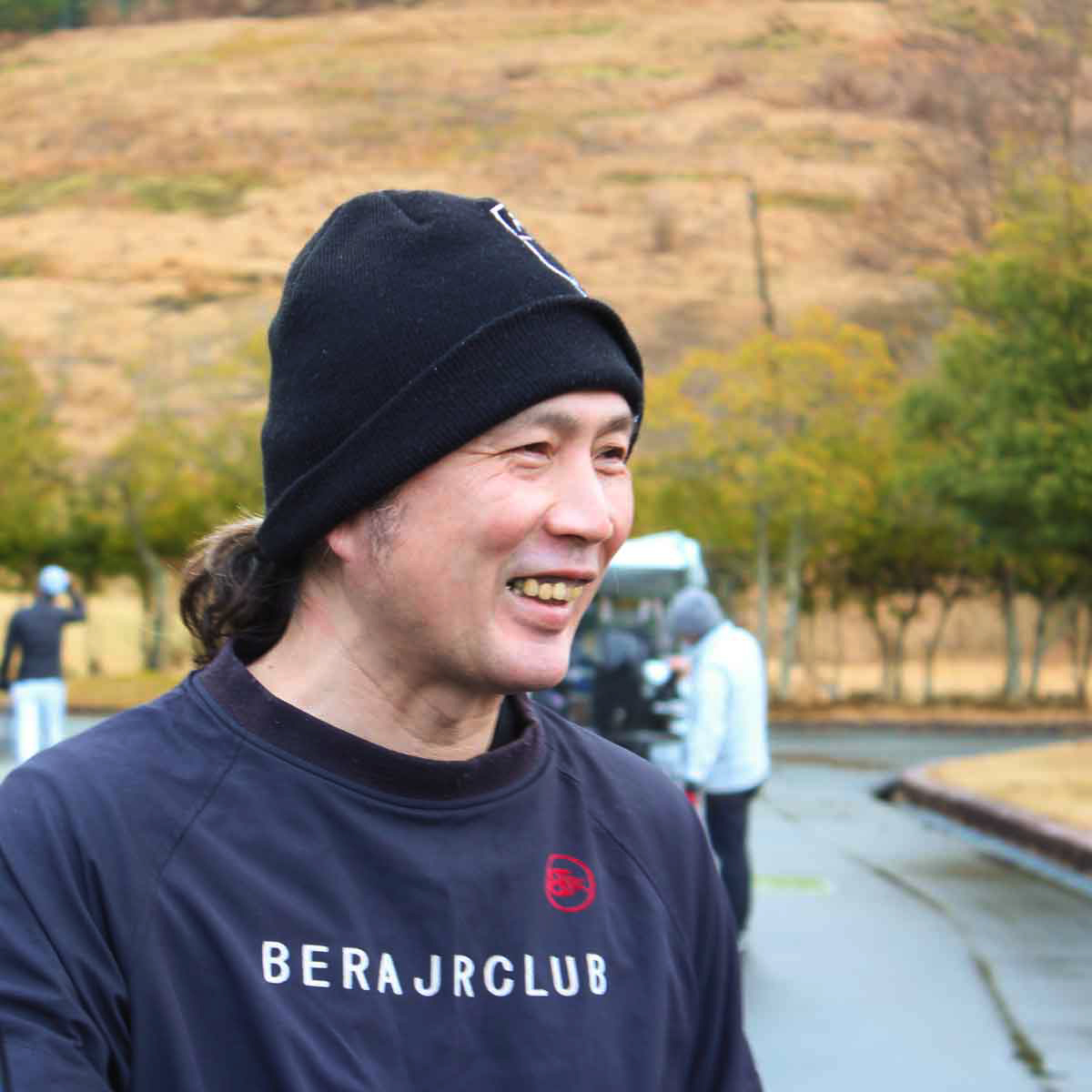 関西ゴルフサークル セブンエイトの石原さんの記念写真