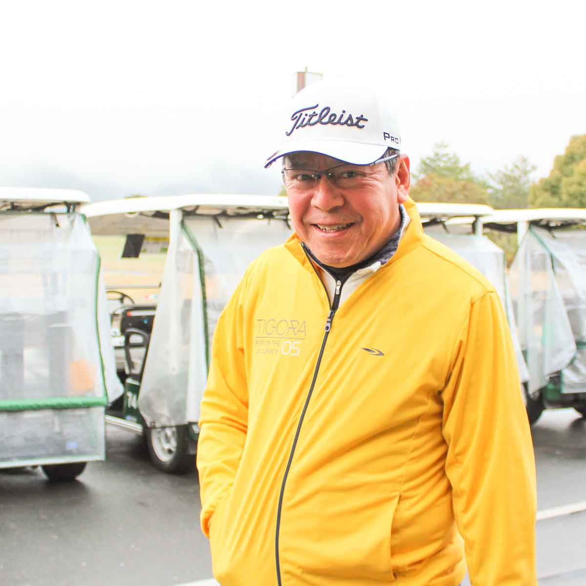 関西ゴルフサークル セブンエイトの三谷さんの記念写真