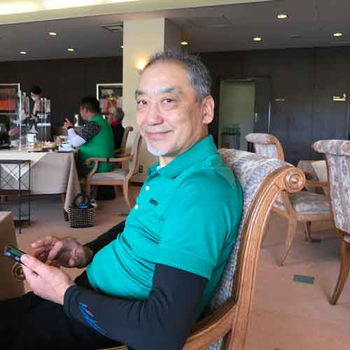 関西ゴルフサークル セブンエイトの矢木さんの写真