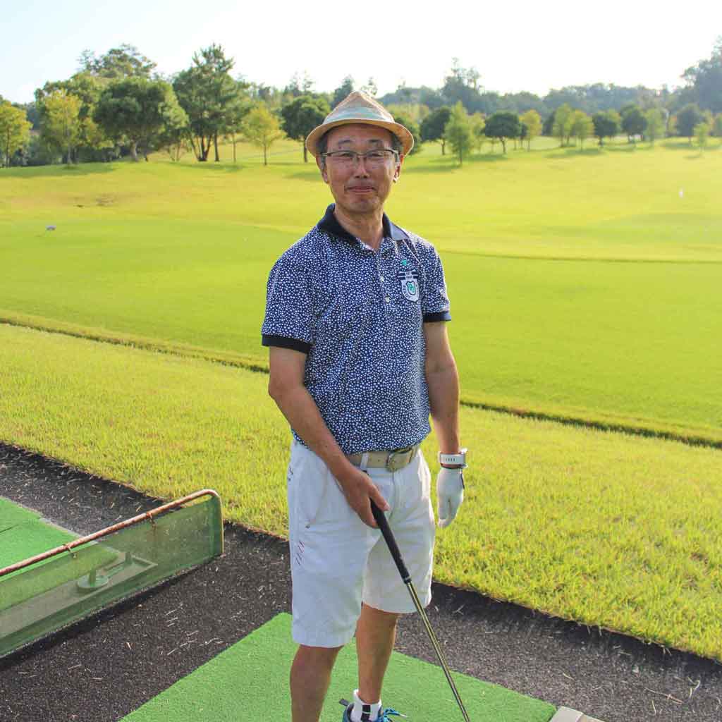 ゴルフサークル「Seven Eight セブンエイト」のガチンコCUP野村さん記念写真