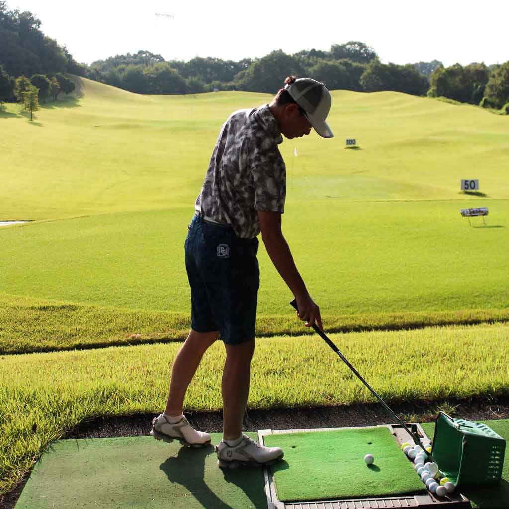 ガチンコCUP大江さん練習風景