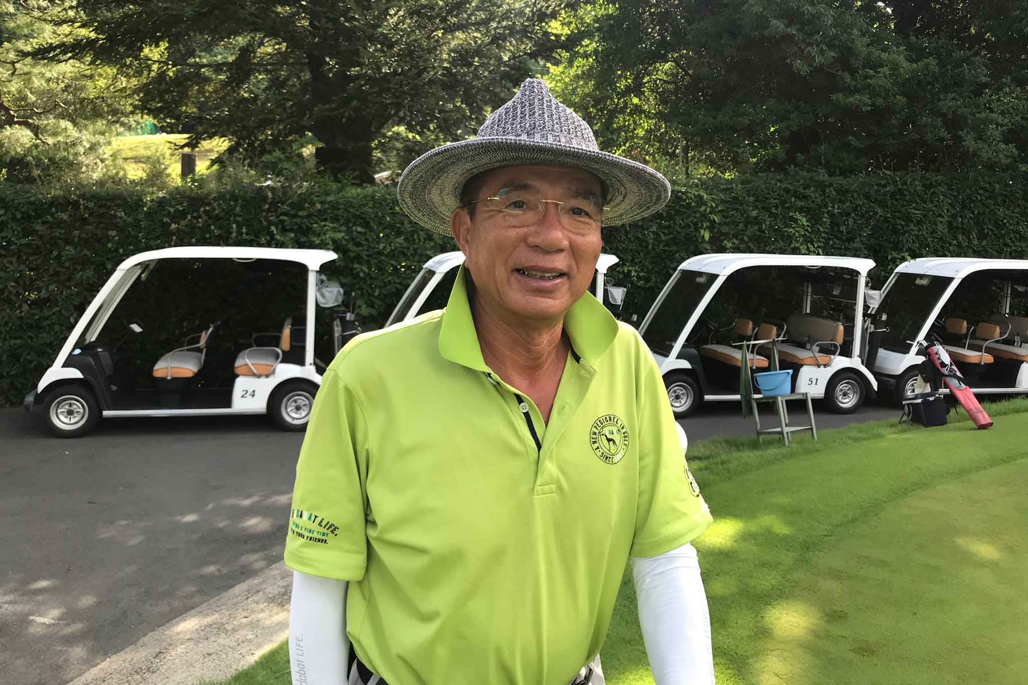 ゴルフサークルセブンエイトの野村さん