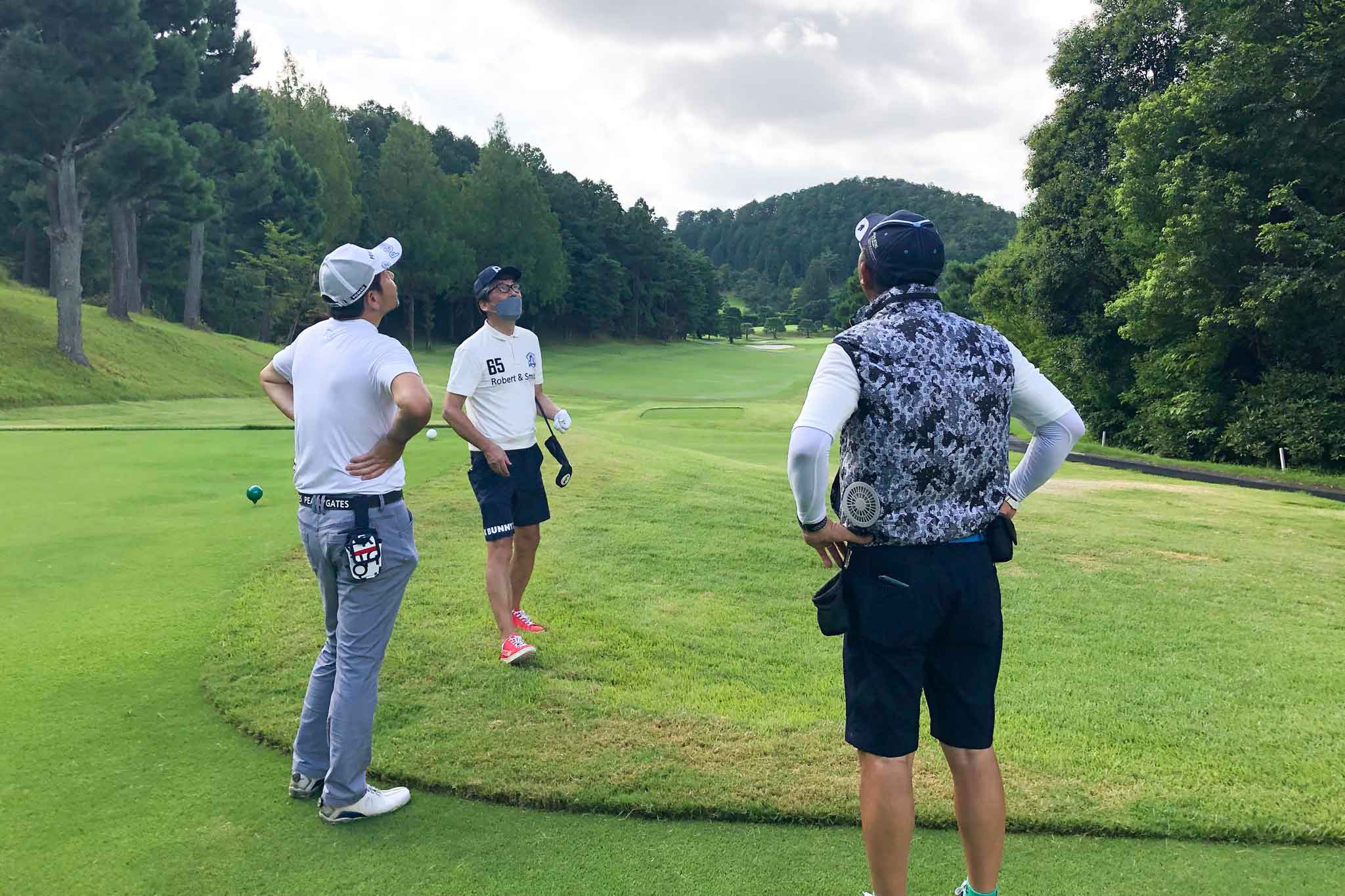 ゴルフサークルセブンエイトのout第1組