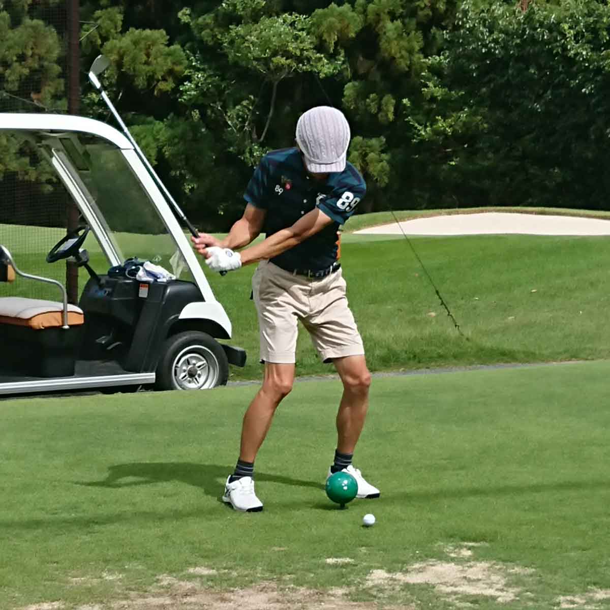 ゴルフサークルセブンエイトの岸田さん