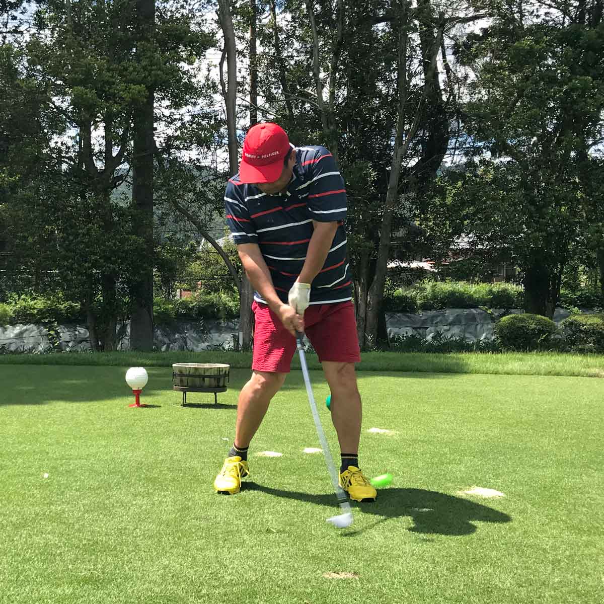 ゴルフサークルセブンエイトの津野森さん