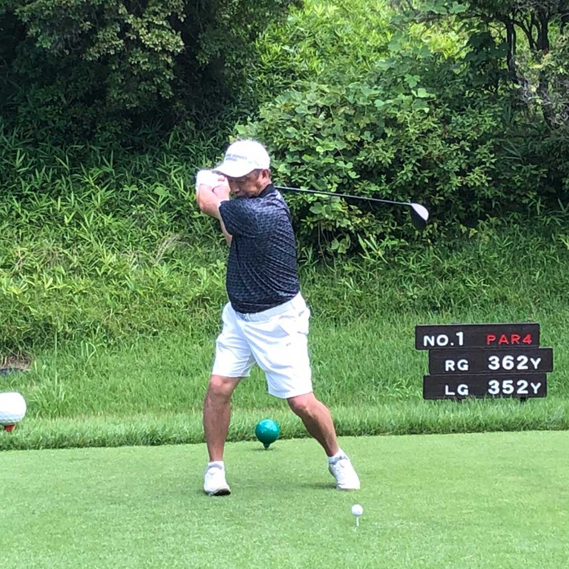 ゴルフサークルセブンエイトの湯浅浩由さん