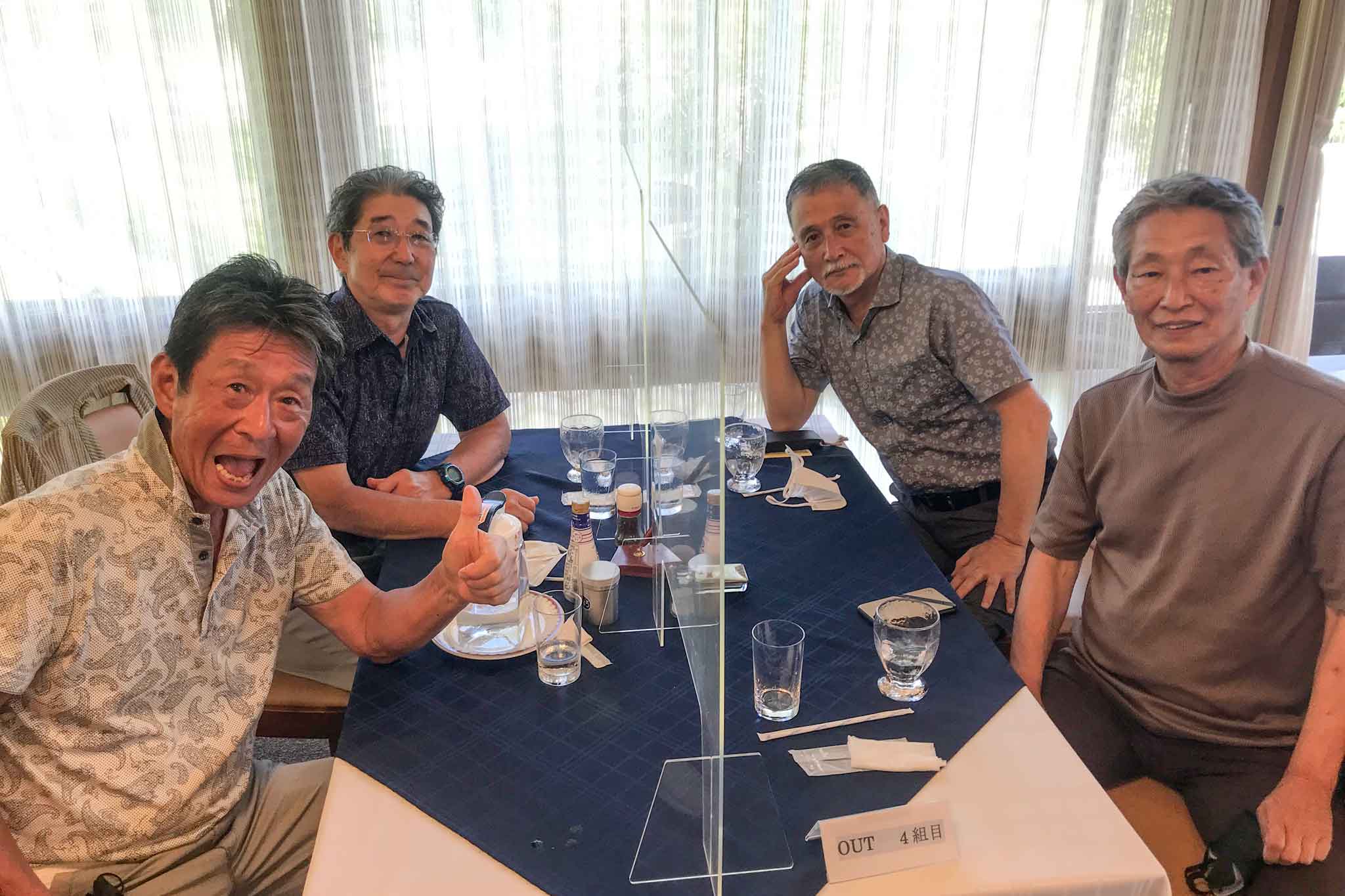 ゴルフサークルセブンエイトのout_4組