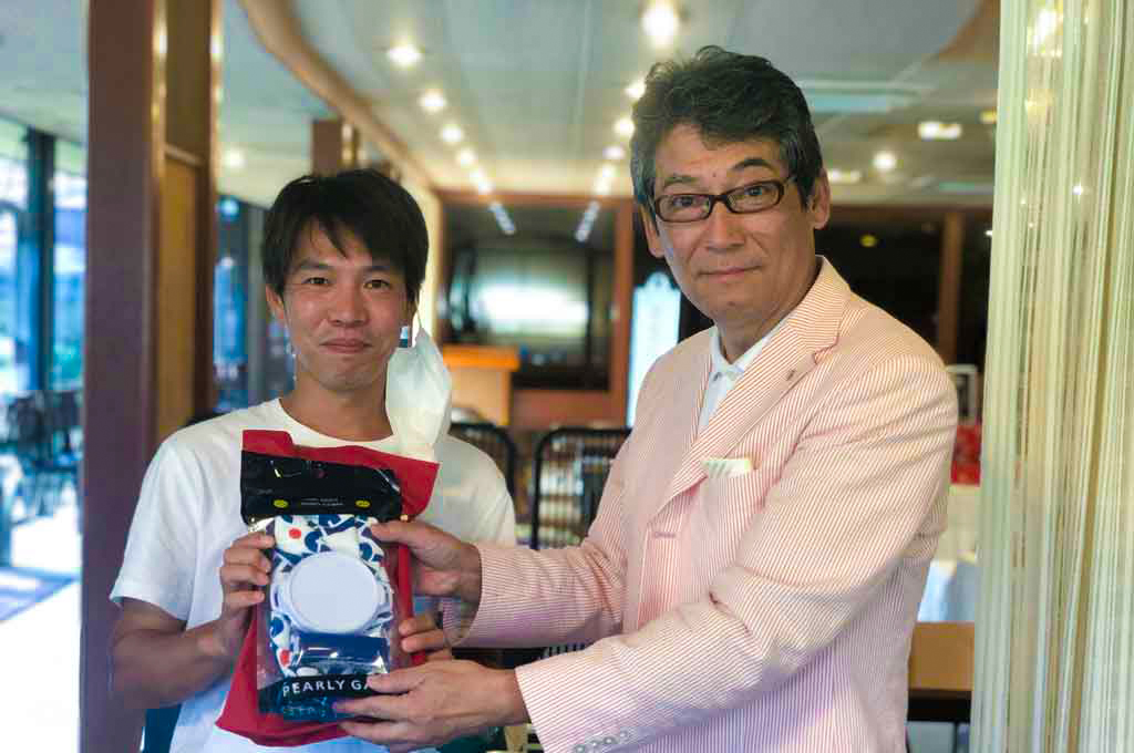 特別賞のゴルフサークルセブンエイトの森本さん