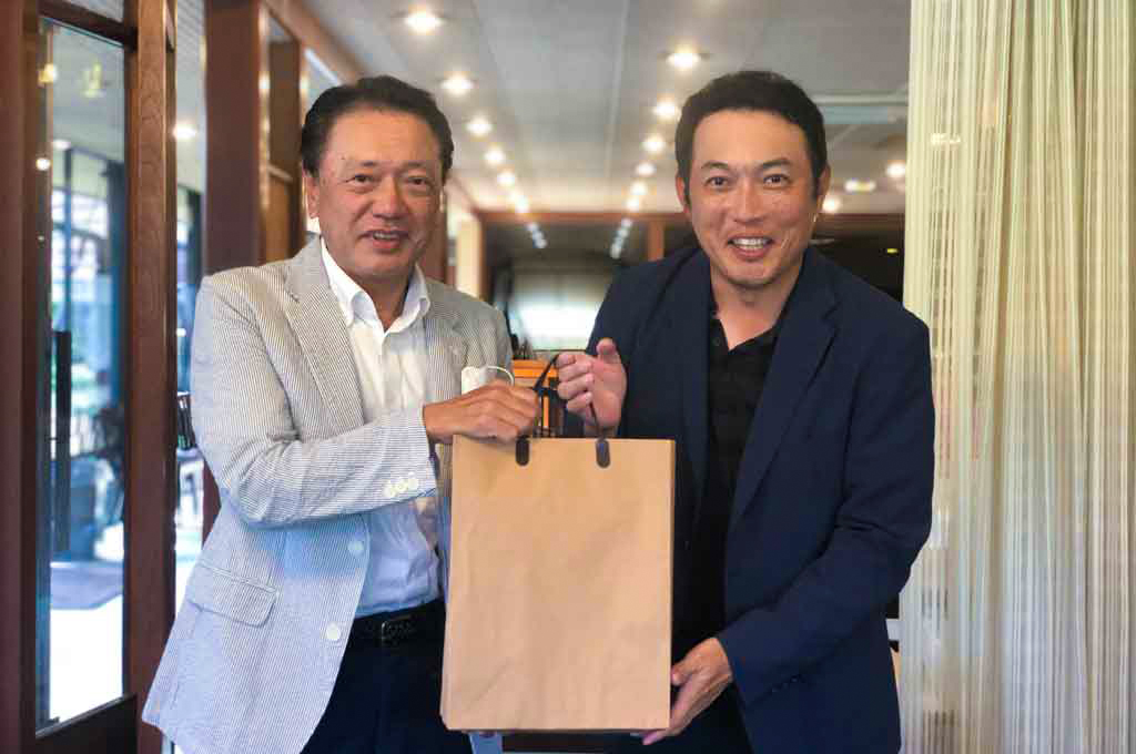 特別賞のゴルフサークルセブンエイトの松本さん