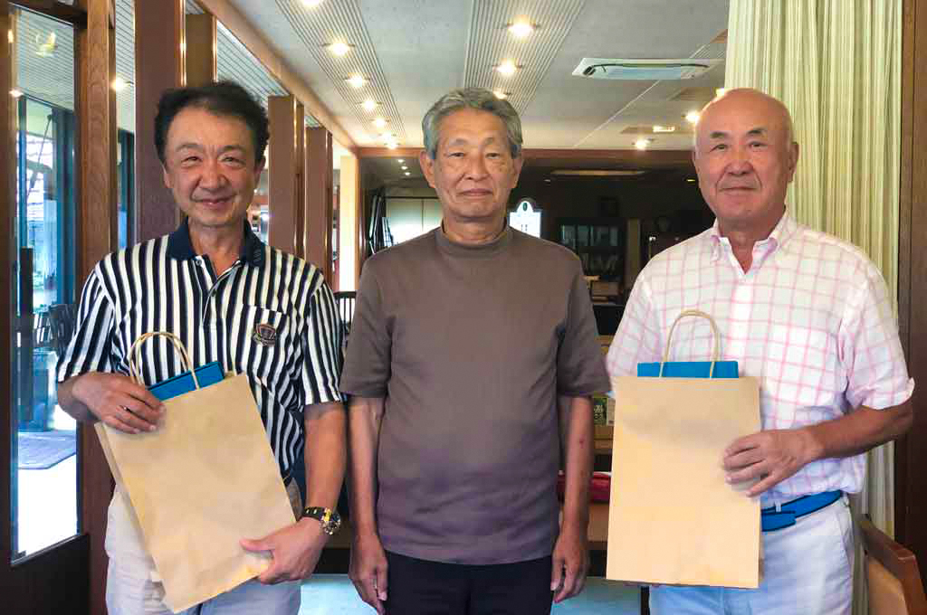 練習場のゴルフサークルセブンエイトの松村さん