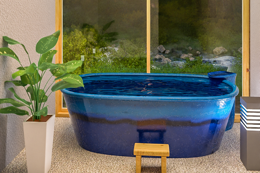 客室内温泉