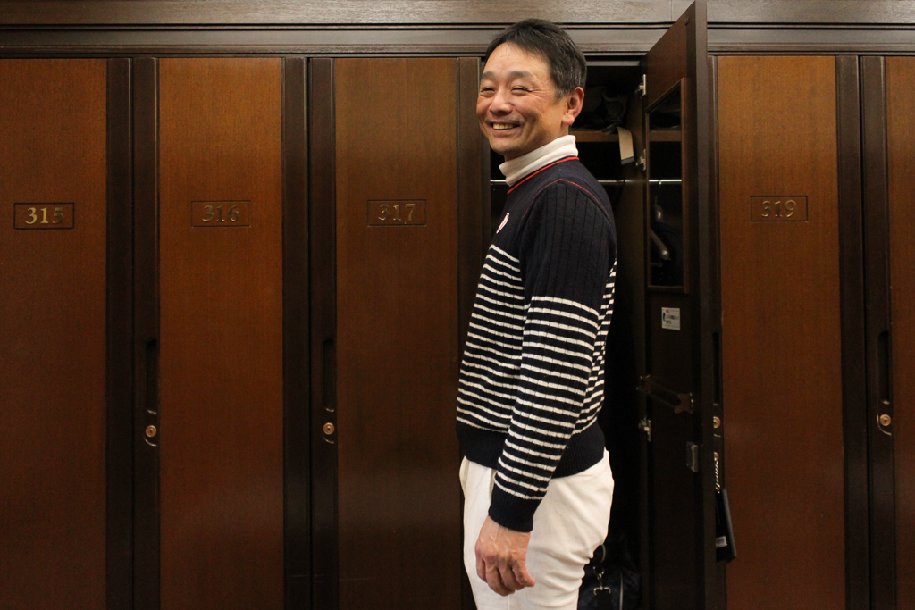 関西ゴルフサークル セブンエイトのvol.2動画撮影風景の扉 立花さん