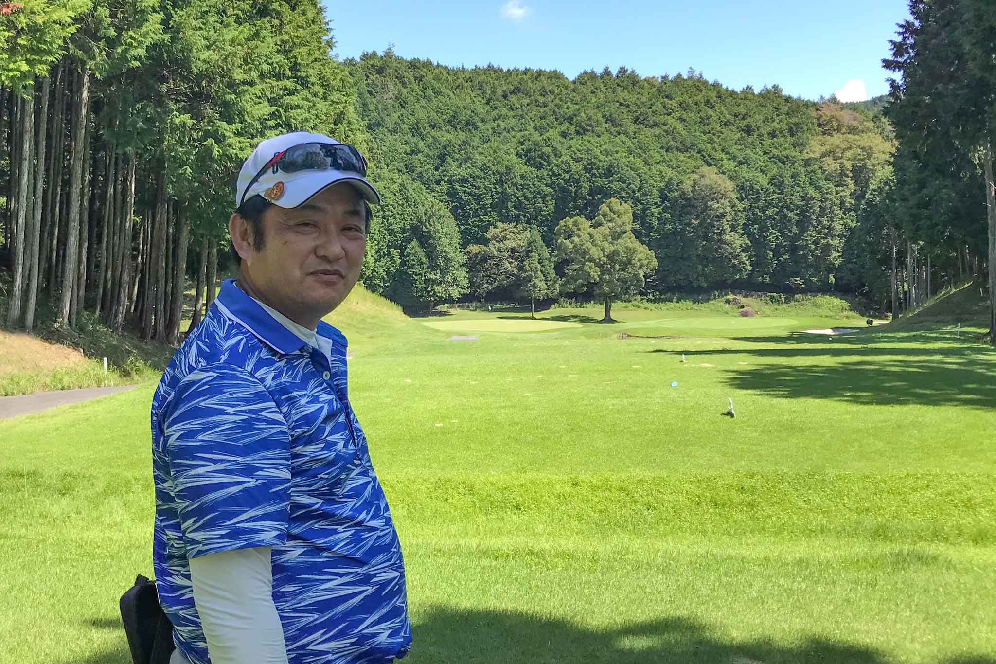 苦手な笠置の6番ショートホール