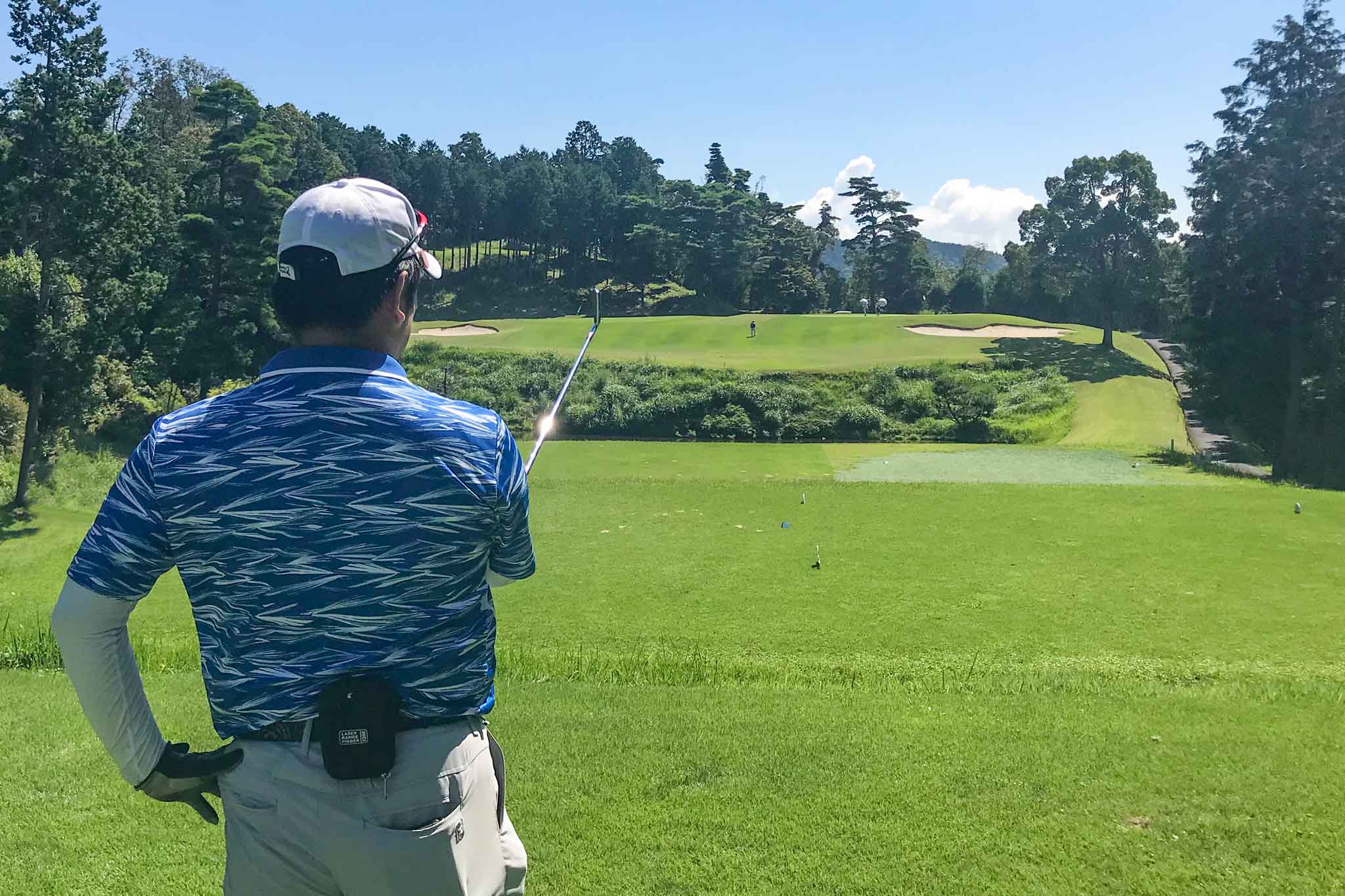 笠置の3番ホールを振り返る