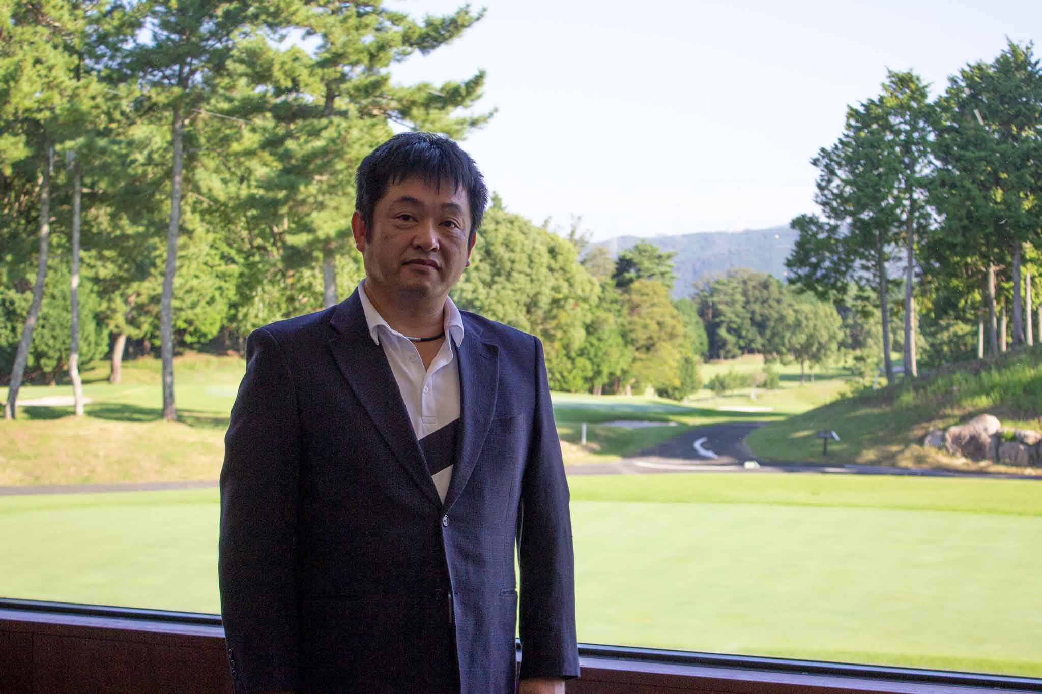 理事長杯チャンピオンを獲得した関西ゴルフサークル セブンエイトの平賀健司さん2