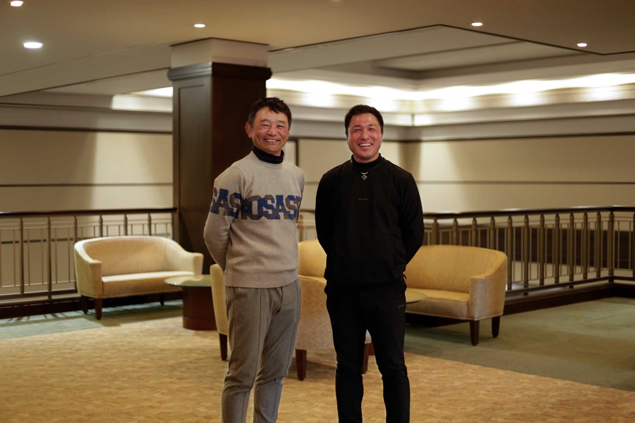 大江さんと村上さんの楽しいゴルフ談義