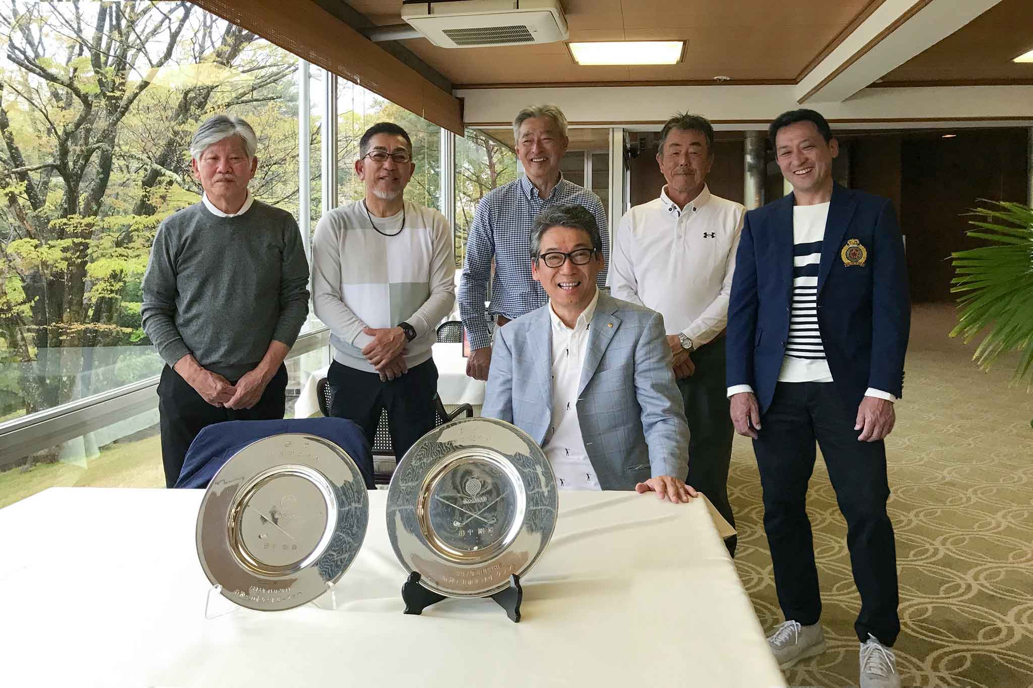 偲ぶ会パーティーの記念写真