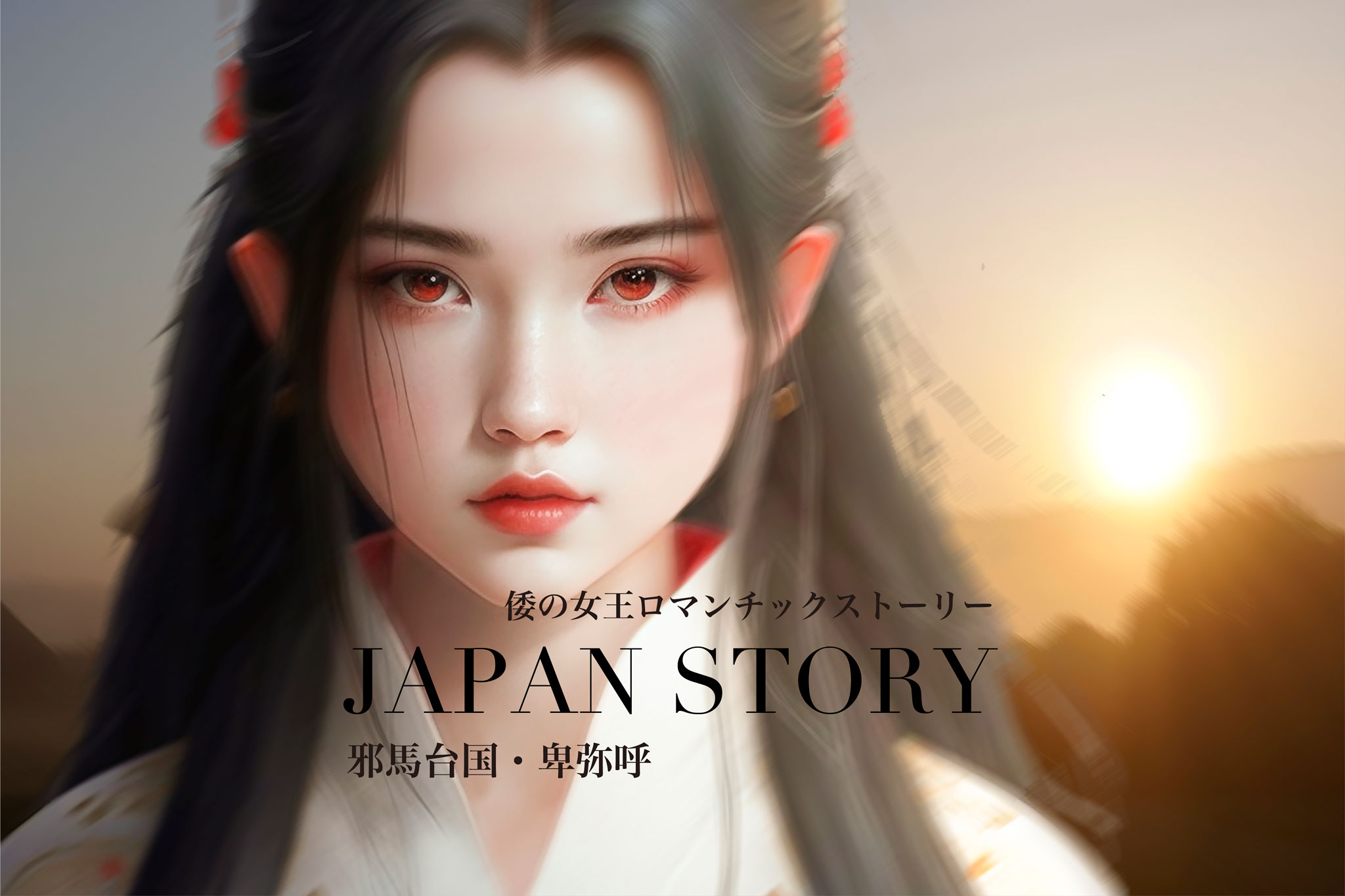 邪馬台国・卑弥呼の2連ポスター1