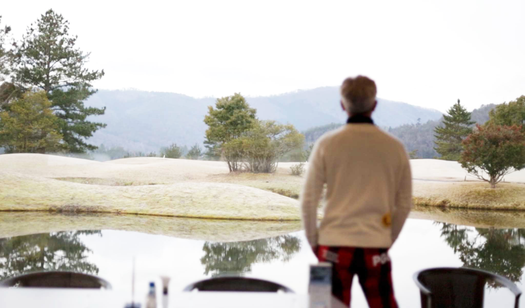 グランベールカフェで関西ゴルフサークル セブンエイトの松村さん