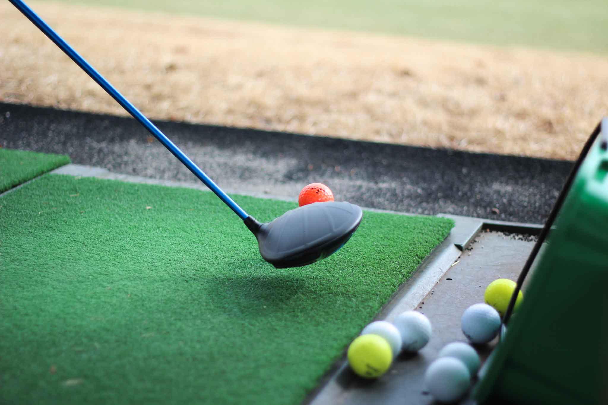 関西ゴルフサークル セブンエイトの練習風景